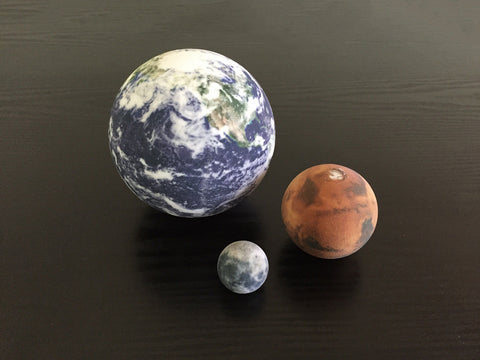 Mars and Earth: a Scale Comparison • 3Develop image blog